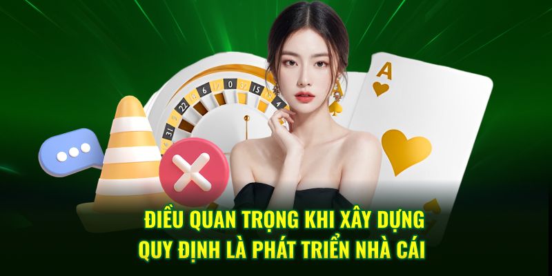Điều quan trọng khi xây dựng quy định là nhà phát triển nhà phát triển